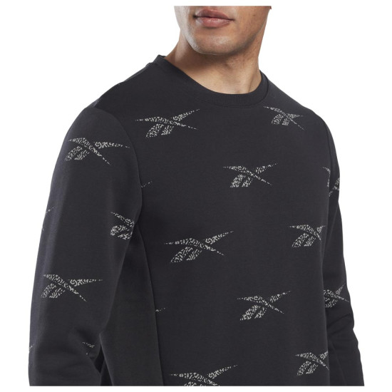 Reebok Ανδρικό φούτερ Identity Vector Fleece Crew Reebok Ανδρικό φούτερ Identity Vector Fleece Crew